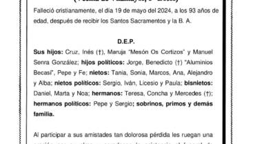 DÑA. ANGELITA GONZÁLEZ ALONSO